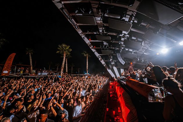 Jamie Jones b2b Joseph Capriati tokom nastupa na Sonus festivalu 2024, fotografisao Marko Edge.