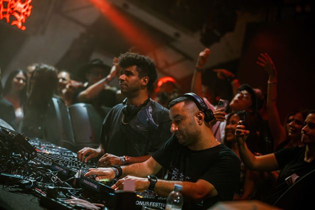 Joseph Capriati b2b Jamie Jones tokom nastupa na Sonus festivalu 2024.