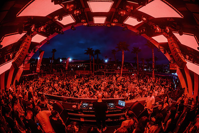 Sonus festival 2024, Marco Carola tokom svog nastupa, fotografisao Marko Edge.