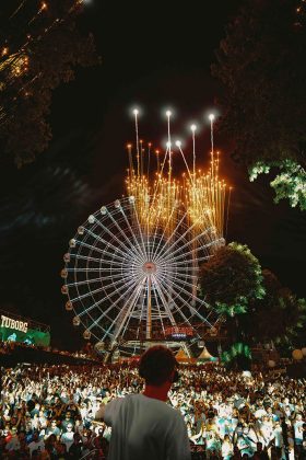 Vatromet na Lovefest 2024 Fire bini.