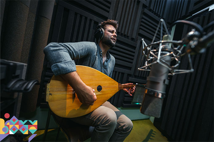 Balkan Beats Fusion snimanje, fotografisao Adnan Lingo.