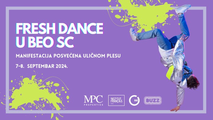Fresh Dance manifestacija posvećena uličnom plesu u BEO šoping centru Fresh Dance manifestacija Beo Shopping centar Beograd 2024