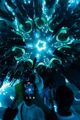 IQos Together X Sensorium Frame Tunel, fotografisao Lazar Nikolić.