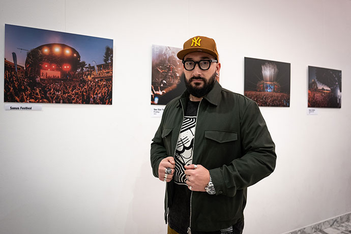 Marko Edge na svojoj Ambasador 2024 izložbi.