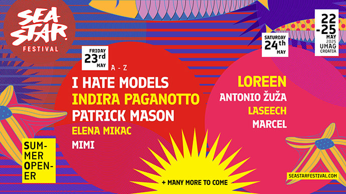 Sea Star festival 2025 u Umagu Line Up.