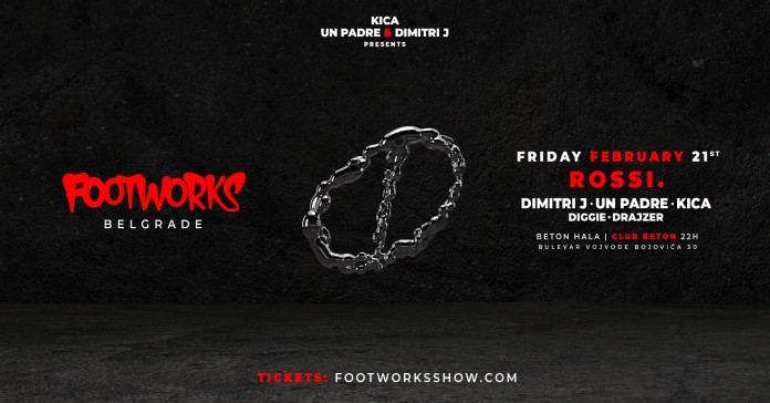 ROSSI. FOOTWORKS Show Beton Beograd