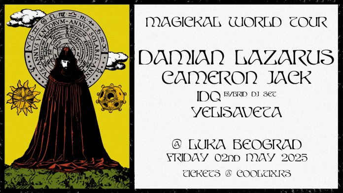 BLNDR pres. Damian Lazarus - ovog proleća u Beogradu!