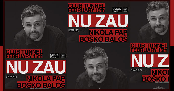 Nu Zau iz Rumunije će nastupiti u Clubu Tunnel 15. februara 2025. godine.