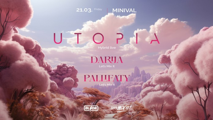 Utopia live duo, Darija i Pallifaty 21. marta u klubu Minival
