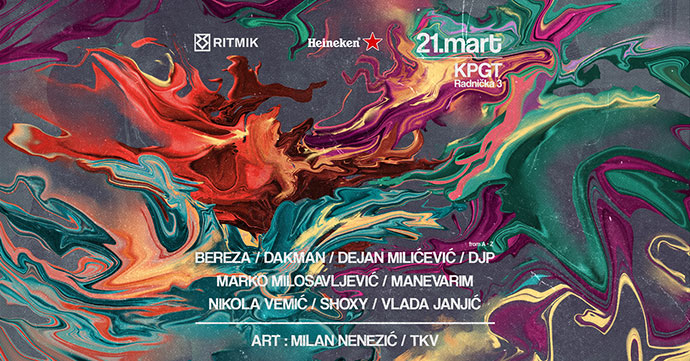 Ritmik Awekening događaj u KPGT-u 21. marta 2025. godine.