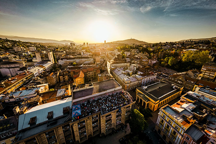 Garden of Sarajevo, fotografisao Adnan Lingo.