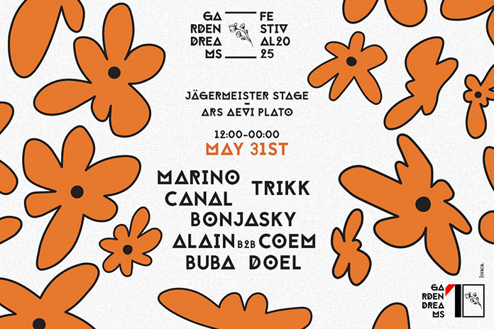 Garden of Dreams Festival 2025 Jägermeister Stage Line Up.