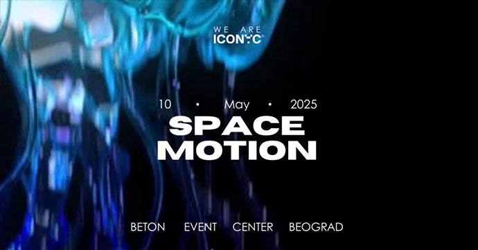 Space Motion na We Are Iconyc događaju u Beton klubu 10. maja 2025. godine.