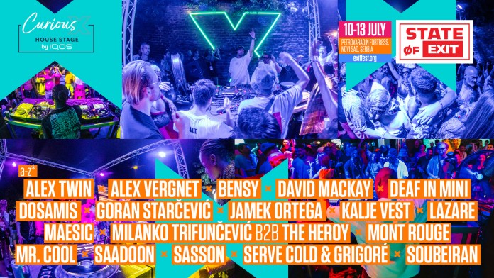 EXIT festival 2025 – Curious X House Stage by IQOS