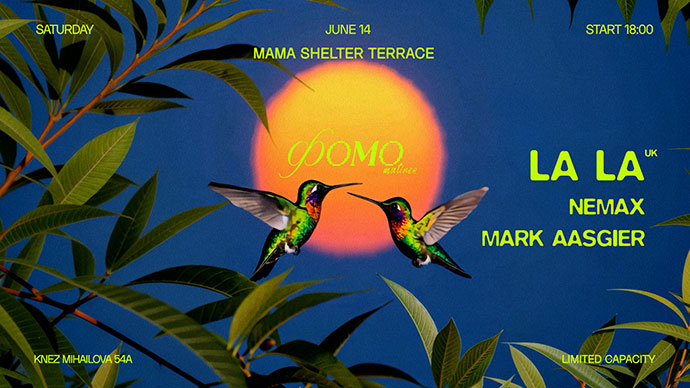 FOMO Matinee sa DJ-icom La La na Mama Shelter terasi 14. juna 2025. godine.