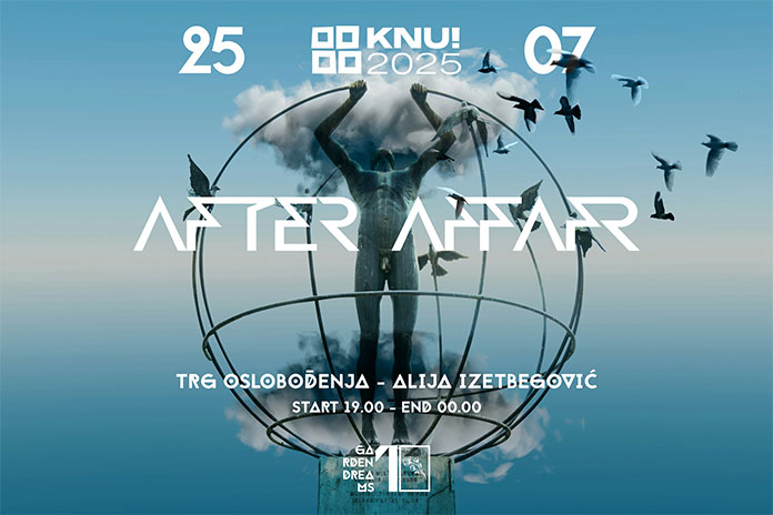 Garden of Dreams, After Affair na Trgu Oslobođenja u Sarajevu 25. jula 2025. godine.