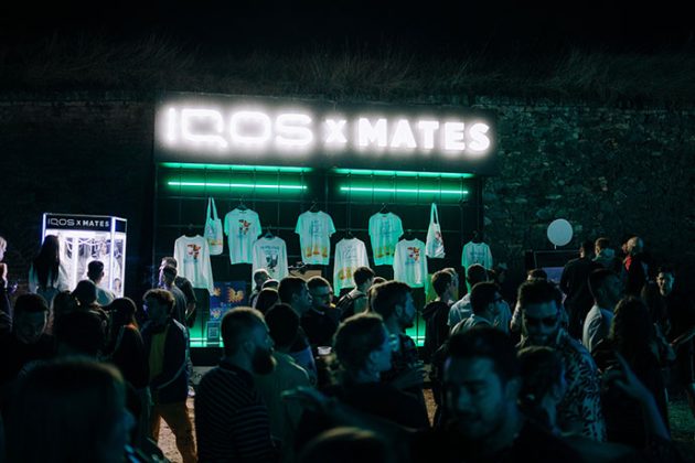 Iqos x MATES Curious X Stage EXIT festival 2025, fotografisao Vladimir Veličković (Direct Media/WARP Studio).