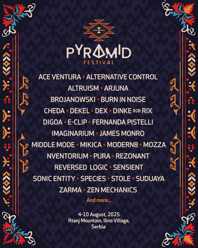 KOLO Pyramid Festival LINEUP 2025