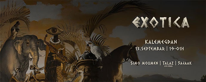 Na Exotica događaj dolazi Simo Moumen i to na Kalemegdan 13. septembra 2025. godine.