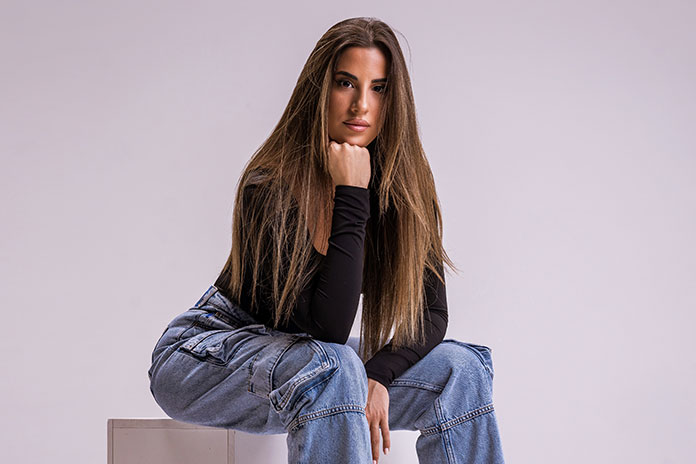 DJ-ica i producentkinja Lanna, fotografisao Marko Edge.