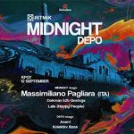 Ritmik organizuje Midnight Depo žurku u KPGT prostoru 12. septembra 2025. godine.