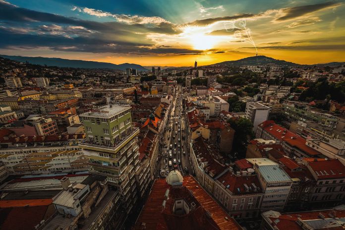 Sarajevo, fotografisao Adnan Lingo.