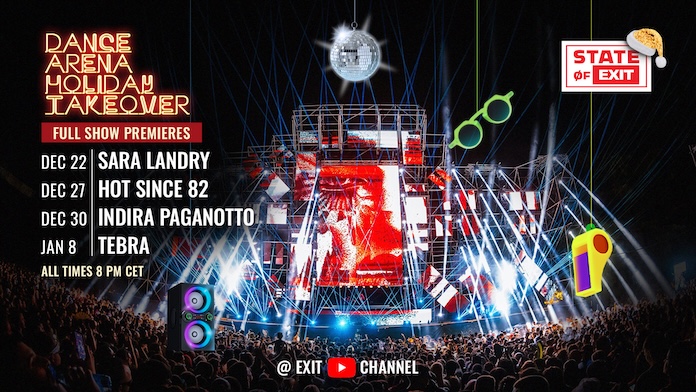 Dance Arena Holiday TAKEOVER u velikim prazničnim YouTube premijerama