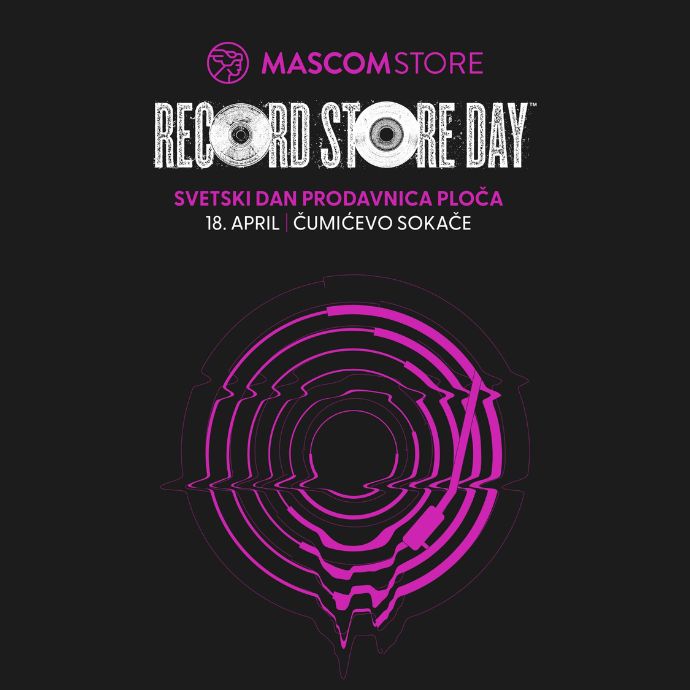 Svetski dan prodavnica ploča 2026 - Record Store Day 2026 Beograd, Mascom.
