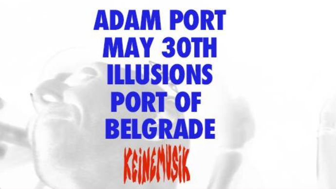 Adam Port iz Keinemusik kolektiva dolazi na Illusions u Beograd 30. maja 2026. godine.
