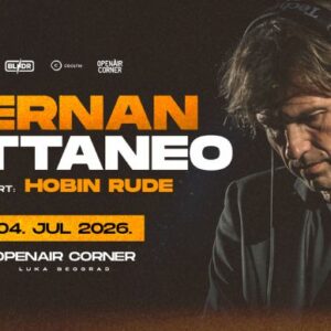 Hernan Cattaneo će nastupiti u OpenAir Corneru u Beogradu 04. jula 2026. godine.