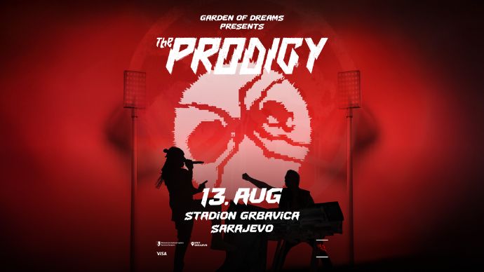 The Prodigy će nastupiti u Sarajevu 13. avgusta 2026. godine u Garden of Dreams organizaciji.