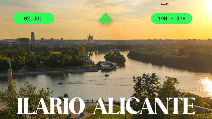 Infuse događaj na kome će gostovati Ilario Alicante 02. jula Kalemegdan 2026. godine.