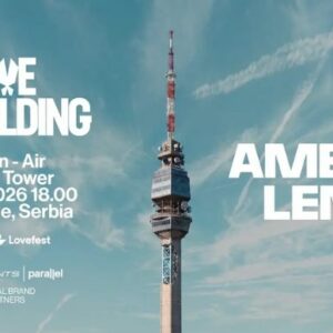 Lovefest Event sa Amelie Lens kod Avalskog tornja u Beogradu 04. jula 2026. godine.