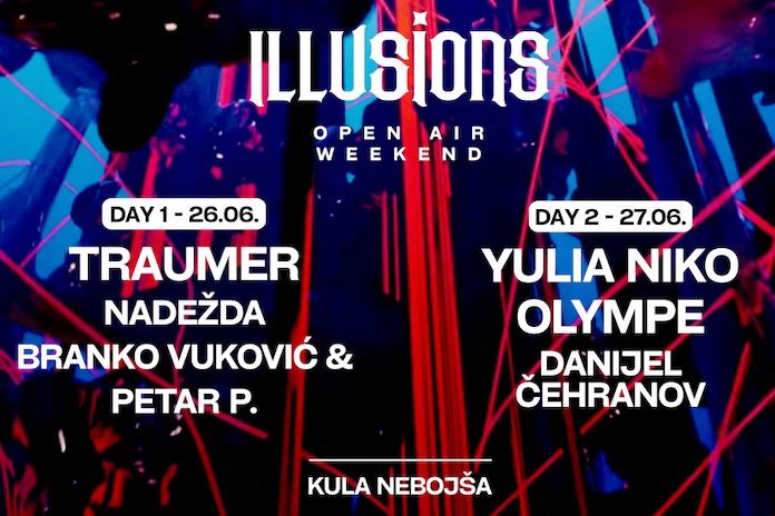 Illusions Open-Air Weekend: Dvodevni spektakl na Kalemegdanu